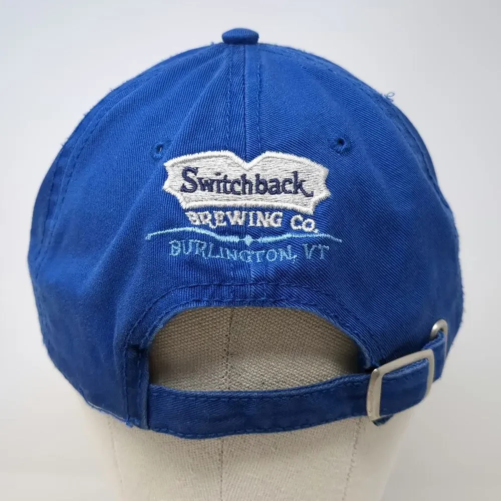 knp Switchback Brewing Co Burlington VT Blue One Size Baseball Cap Hat Cotton
